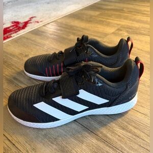 Adidas Unisex The Total Weightlifting Sneaker- Men’s 7/Womens 9